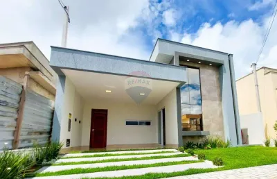 Casa ampla e moderna para locação em condomínio fechado – ecoville 1, nova parnamirim