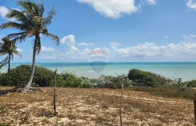 Terreno à venda - frente ao mar em caraúbas, maxaranguape/rn