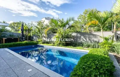 Casa em condomínio fechado com 4 quartos à venda na rua manoel pedro vieira, 960, morro das pedras, florianópolis por r$ 5.855.000