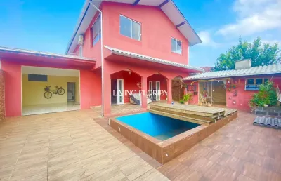 Casa com 3 quartos à venda na rua fidélis govoni, 390, campeche, florianópolis por r$ 1.300.000