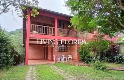 Casa com 4 quartos à venda na rua inério joaquim da silva, 834, açores, florianópolis por r$ 1.200.000
