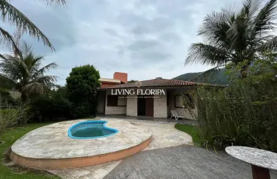 Casa em condomínio fechado com 3 quartos à venda na briza mar, 206, armação do pântano do sul, florianópolis por r$ 2.200.000