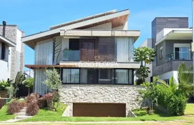 Casa em condomínio fechado com 3 quartos à venda na rua manoel pedro vieira, 960, morro das pedras, florianópolis por r$ 9.000.000