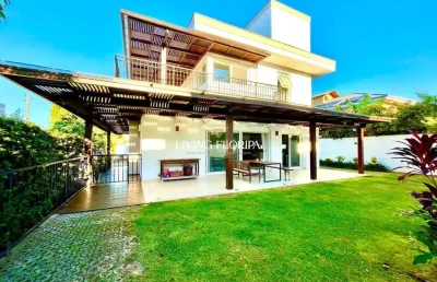 Casa em condomínio fechado com 4 quartos à venda na rua vereador osni ortiga, 2883, lagoa da conceição, florianópolis por r$ 6.120.000