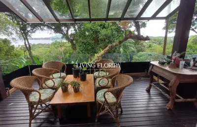 Casa em condomínio fechado com 6 quartos à venda na rua laurindo januário da silveira, 5110, lagoa da conceição, florianópolis por r$ 4.500.000
