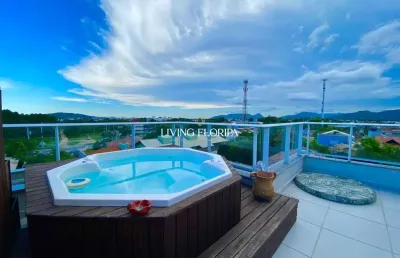 Cobertura com 2 quartos à venda na rua da capela, 179, campeche, florianópolis por r$ 2.250.000