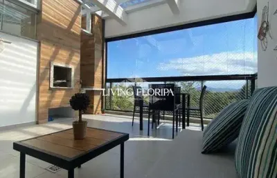 Cobertura com 2 quartos à venda na avenida pequeno príncipe, 2446, campeche, florianópolis por r$ 1.900.000
