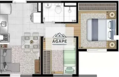 Excelente apartamento 2 dormitórios horto do ype - são paulo
