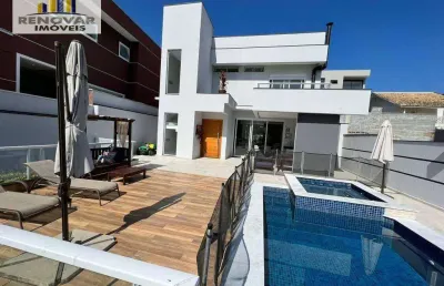 Sobrado com 3 dormitórios à venda, 300 m² por r$ 2.200.000,00 - parque residencial itapeti - mogi das cruzes/sp