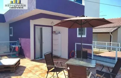 Sobrado com 3 dormitórios à venda, 160 m² por r$ 850.000,00 - jundiapeba - mogi das cruzes/sp