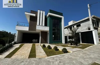Sobrado com 4 dormitórios à venda, 234 m² por r$ 2.299.000,00 - mosaico essence - mogi das cruzes/sp