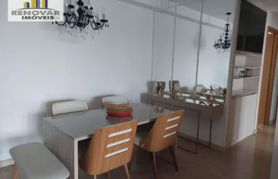 Apartamento com 3 dormitórios à venda, 90 m² por r$ 800.000 - ed. murano - alto do ipiranga - mogi das cruzes/sp