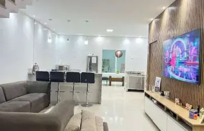 Sobrado com 3 dormitórios à venda, 150 m² por r$ 850.000,00 - villa di cesar - mogi das cruzes/sp