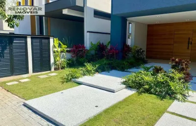 Sobrado com 3 suítes à venda, 297 m² por r$ 2.700.000 - mosaico essence - mogi das cruzes/sp