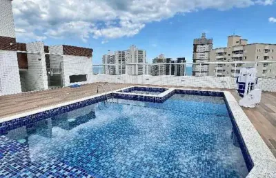 Apartamento, residencial para venda, caiçara, praia grande