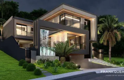 Sobrado com 4 suítes à venda, 590 m² por r$ 6.200.000 - urbanova - são josé dos campos/sp