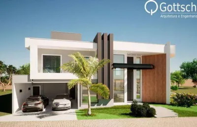 Sobrado com 3 suítes à venda, 330 m² por r$ 1.899.000 - condomínio residencial santa mônica - caçapava/sp