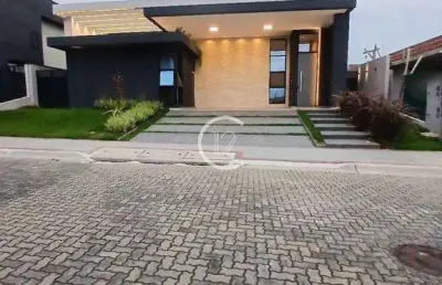Casa nova com 3 suítes à venda, 250 m² por r$ 2.500.000 - residencial ecopark bourbon - caçapava/sp