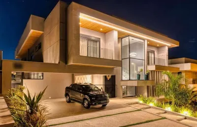 Sobrado com 5 dormitórios à venda, 633 m² por r$ 6.000.000,00 - condomínio reserva do paratehy - são josé dos campos/sp