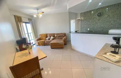 Apartamento mobiliado com 1 dormitório à venda, 52 m² por r$ 405.000 - centro - são josé dos campos/sp