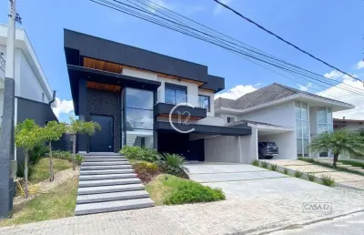 Sobrado com 4 suítes à venda, 350 m² por r$ 3.000.000 - condomínio residencial jaguary - são josé dos campos/sp