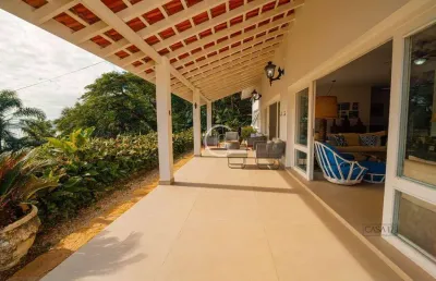 Sobrado com 5 suítes à venda, 353 m² por r$ 3.790.000 - saco da ribeira - ubatuba/sp