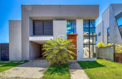 Sobrado com 4 dormitórios à venda, 522 m² por r$ 3.650.000,00 - condomínio residencial jaguary - são josé dos campos/sp