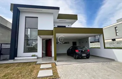 Sobrado com 4 suítes à venda, 241 m² por r$ 1.900.000 - condomínio reserva aruanã - são josé dos campos/sp