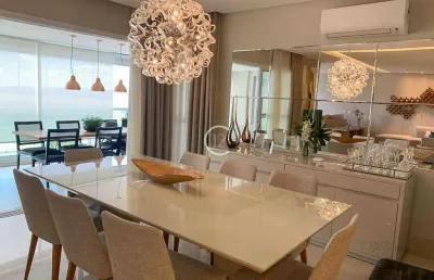 Apartamento mobiliado com 4 dormitórios (3 suítes) à venda, 245 m² por r$ 3.620.000 - jardim das colinas - são josé dos campos/sp