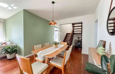 Cobertura duplex com 3 dormitórios à venda, 214 m² por r$ 1.390.000 - floradas de são josé - são josé dos campos/sp