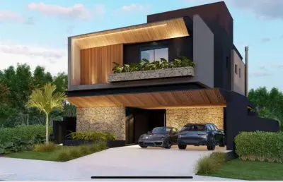 Sobrado com 5 dormitórios à venda, 303 m² por r$ 3.300.000,00 - terras alpha urbanova - são josé dos campos/sp