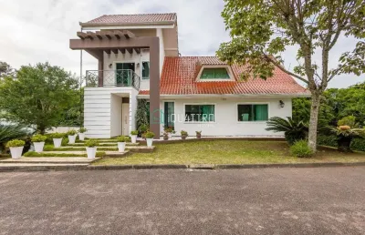 Casa em condomínio fechado com 3 quartos à venda na rua presidente faria, 2079, colônia faria, colombo por r$ 1.690.000