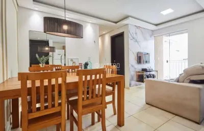 Apartamento com 3 quartos à venda na rua professora ernestina de macedo souza cortes, 841, parque da fonte, são josé dos pinhais por r$ 263.500