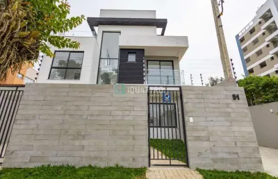 Casa com 3 quartos à venda na rua antônio geronasso, 51, boa vista, curitiba por r$ 999.000