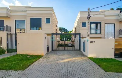 Casa em condomínio fechado com 3 quartos à venda na rua david geronasso, 1527, boa vista, curitiba por r$ 789.000