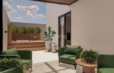 Apartamento com 2 quartos à venda na jorge ribolis rodrigues, 105, balneário perequê, porto belo por r$ 739.440