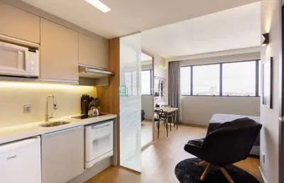 Apartamento com 1 quarto à venda na avenida silva jardim, 2424, batel, curitiba por r$ 530.000