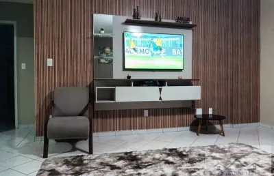 Apartamento 2 dormitórios mobiliado à venda – guilhermina, praia grande-sp