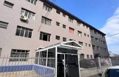 Boqueirão apartamento 1 dormitório térreo, centro da cidade de praia grande