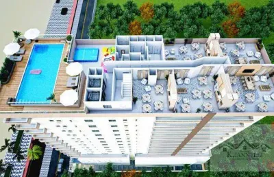 Investimento e futuro patrimônio frente mar - apartamento - entrada em 3x