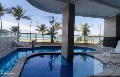 Magnífico apartamento alto padrão frente mar com 3 suítes na aviação