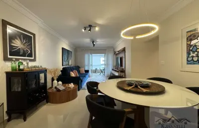 Apartamento alto padrão com 3 dormitórios - todo mobiliado - 100m da praia!