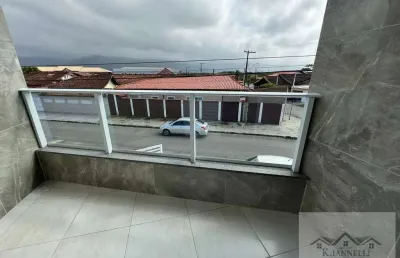 Casa 2 dormitórios 2 suítes caiçara 200 mts da praia .