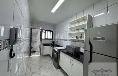 Impecável apartamento de 1 dormitório suíte no boqueirão praia grande sp.