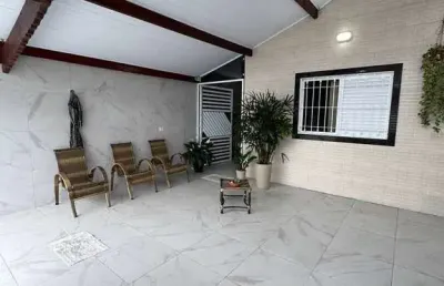 Linda e espetacular balneário maracanã casa 2 dormitórios fino acabamento!