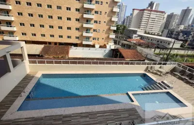 Apartamento 1 dormitório novo aviação praia grande sp
