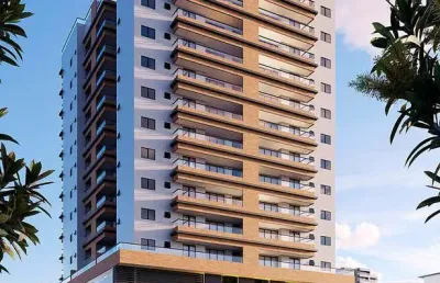 Apartamento com 2 ou 3 suítes no canto do forte, entrada a partir de 56.000