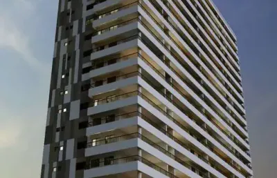 Alto padrão a 50m da praia, com lazer de clube e localização privilegiada