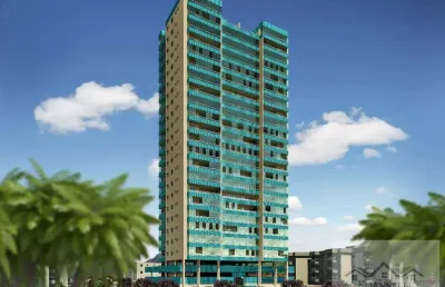 Apartamento 2 dormitórios  com vista para o mar no real