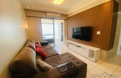 Apartamento com vista total para o mar – 2 dorms (1 suíte) – 70m² na mirim